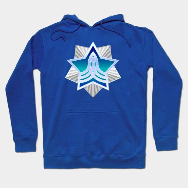 Sapphire Star Hoodie by krls